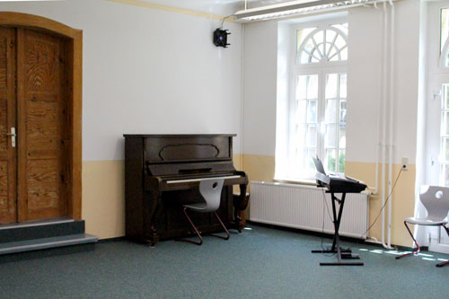 Musikraum für den<br /> Instrumentalunterricht